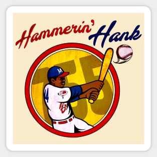 Hammerin' Hank Aaron • The Milwaukee Hammer Sticker